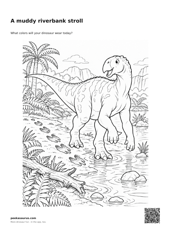 A muddy riverbank stroll